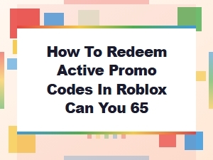 How to Redeem Active Roblox Promo Codes